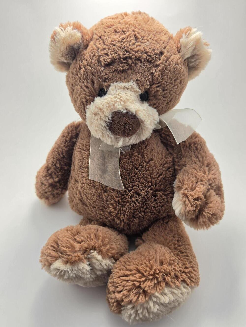 Ganz "Cuddle" the Soft Chocolate Brown Teddy Bear Plush! (12 inch)